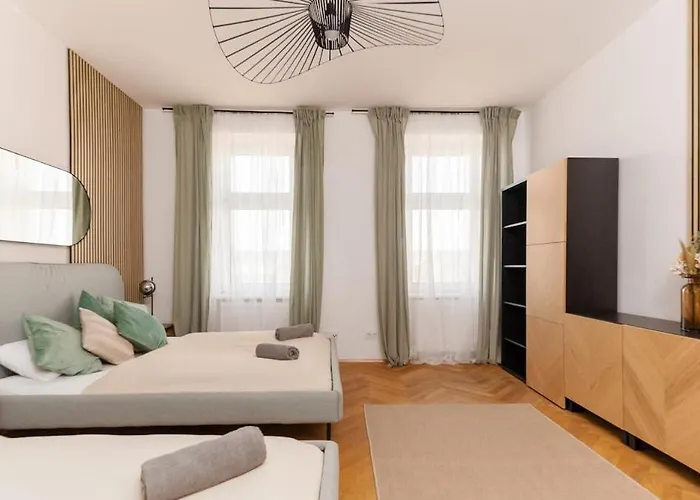 16 Guests I 4br I Near Danube I 5 Min To U1 Διαμέρισμα Βιέννη