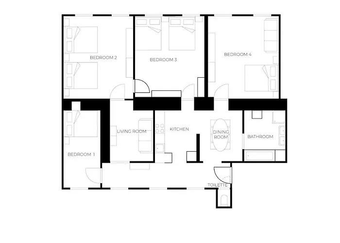 Διαμέρισμα 16 Guests I 4br I Near Danube I 5 Min To U1